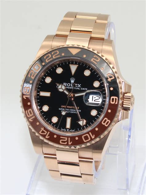 rolex gmt rose gold root beer|Rolex gmt master rose gold.